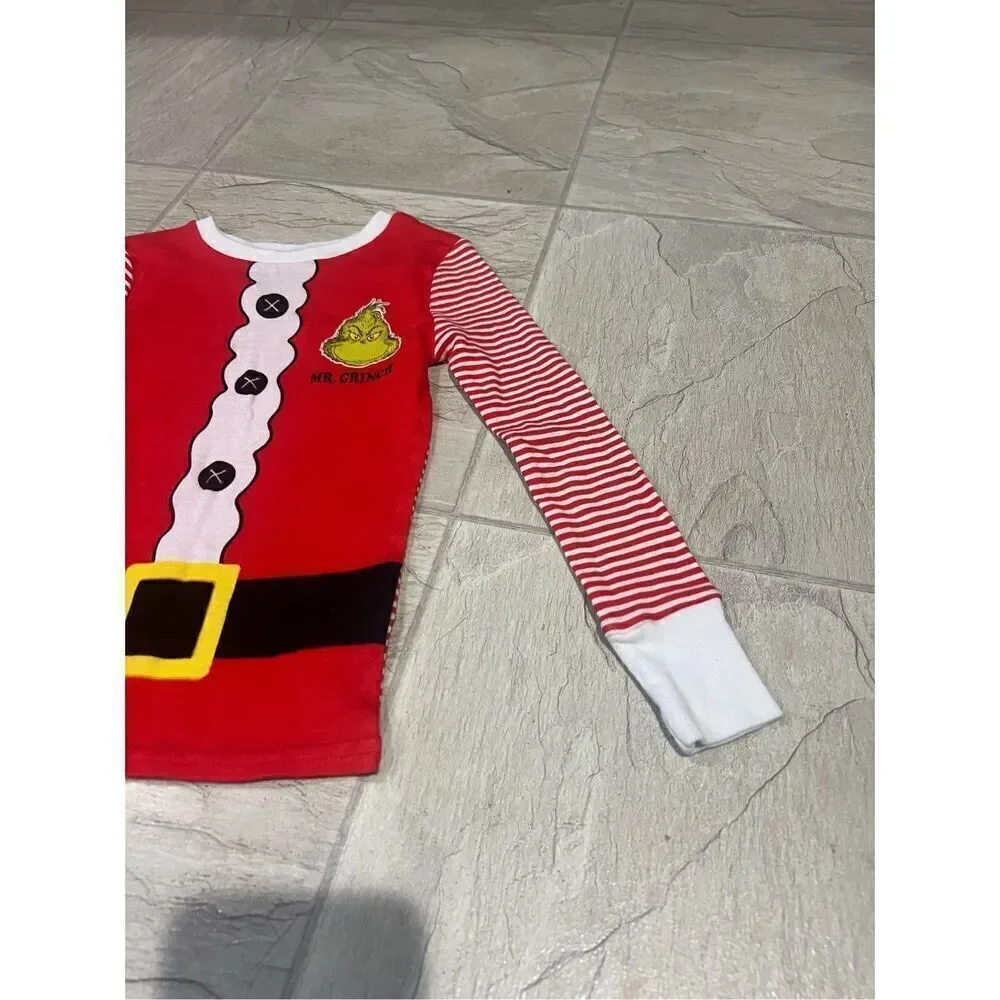 The Grinch Dr. Seuss Kids Pajama Top Mr. Grinch Christmas Top Kids Size 4T
